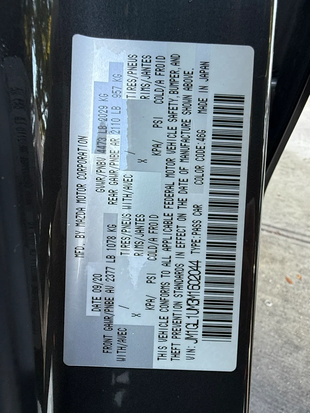 2021 Mazda 6 Sedan - Gray image indicator(7)