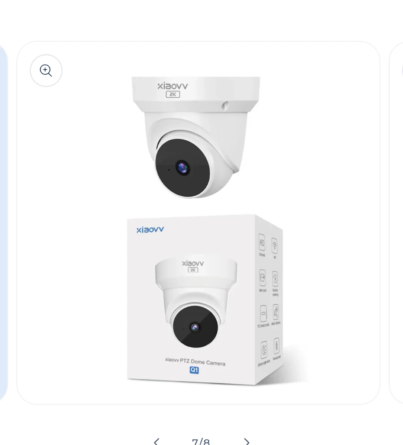 Xiaovv 2K PTZ Dome Security Camera C1 - New in Box!