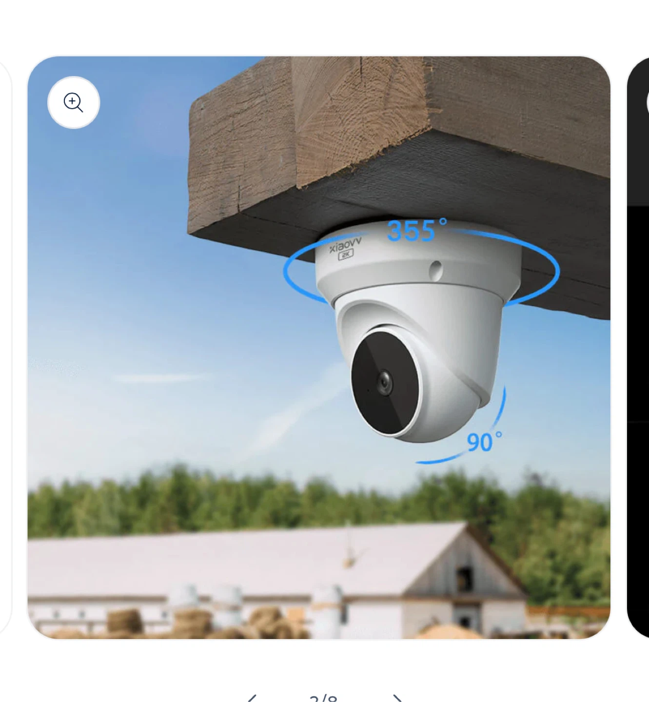 Xiaovv 2K PTZ Dome Security Camera C1 - New in Box! - photo 4