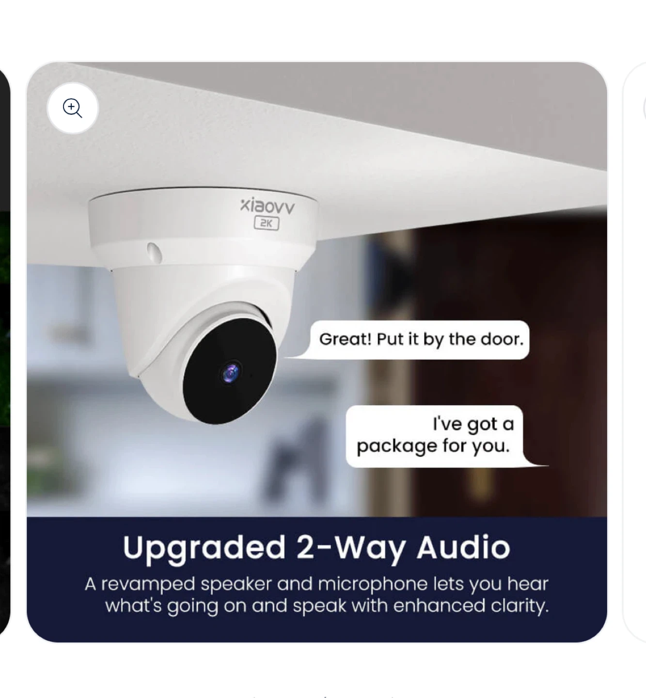 Xiaovv 2K PTZ Dome Security Camera C1 - New in Box! - photo 3
