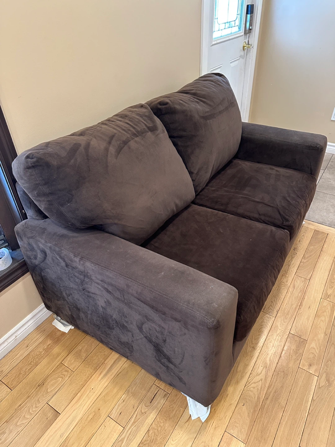 Modern Brown Microfiber Sofa & Loveseat Set (CAN DELIVER) - photo 5