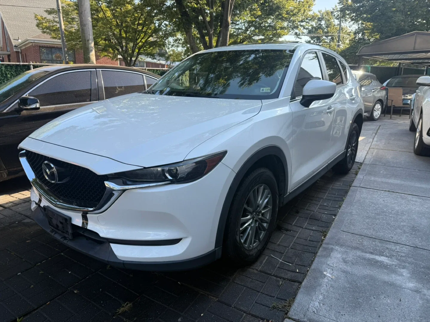 2017 White Mazda CX-5 grand touring