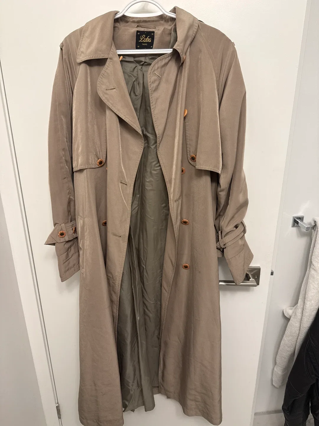 Luba Beige Trench Coat