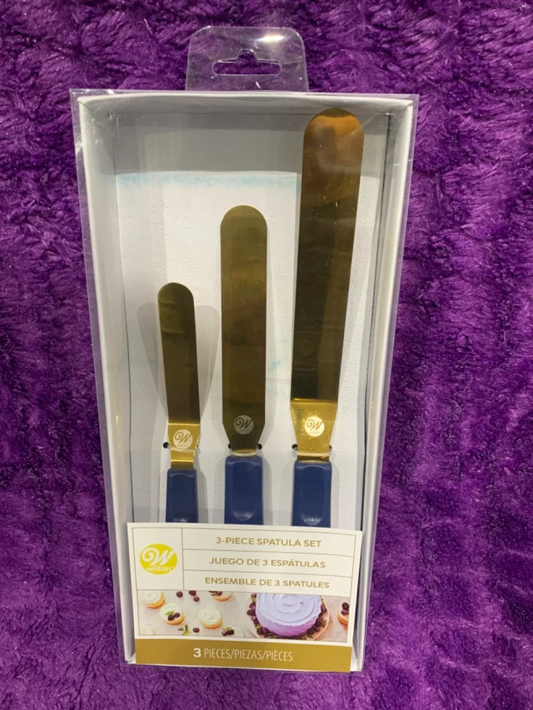 Wilton 3-Piece Spatula Set - New in Box