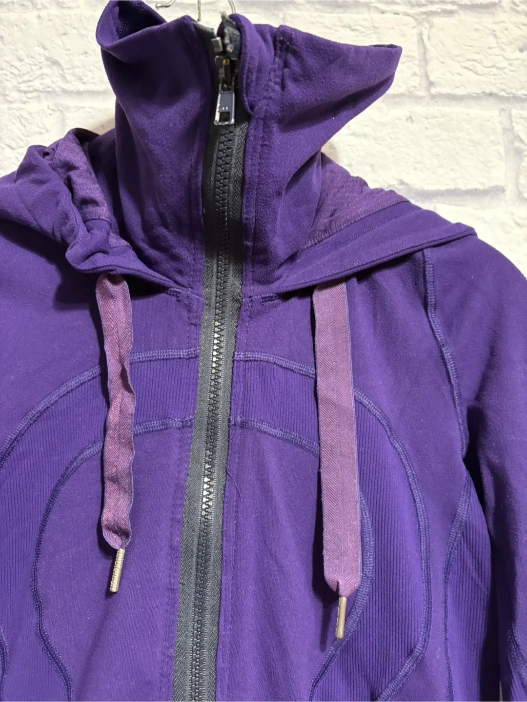 Lululemon Hoodie - Size 2 - Purple image indicator(2)
