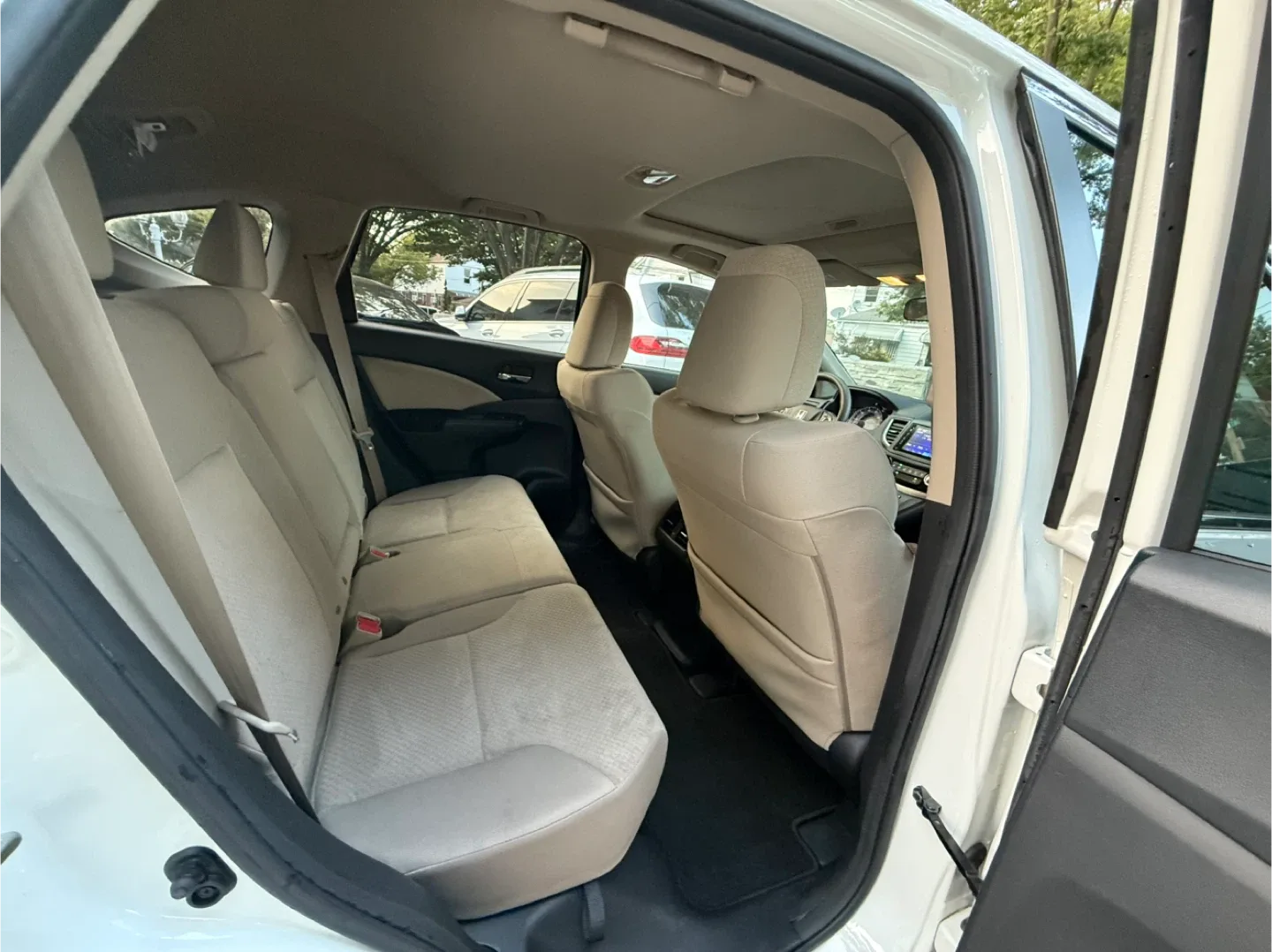 2015 White Honda CR-V AWD EX image indicator(5)