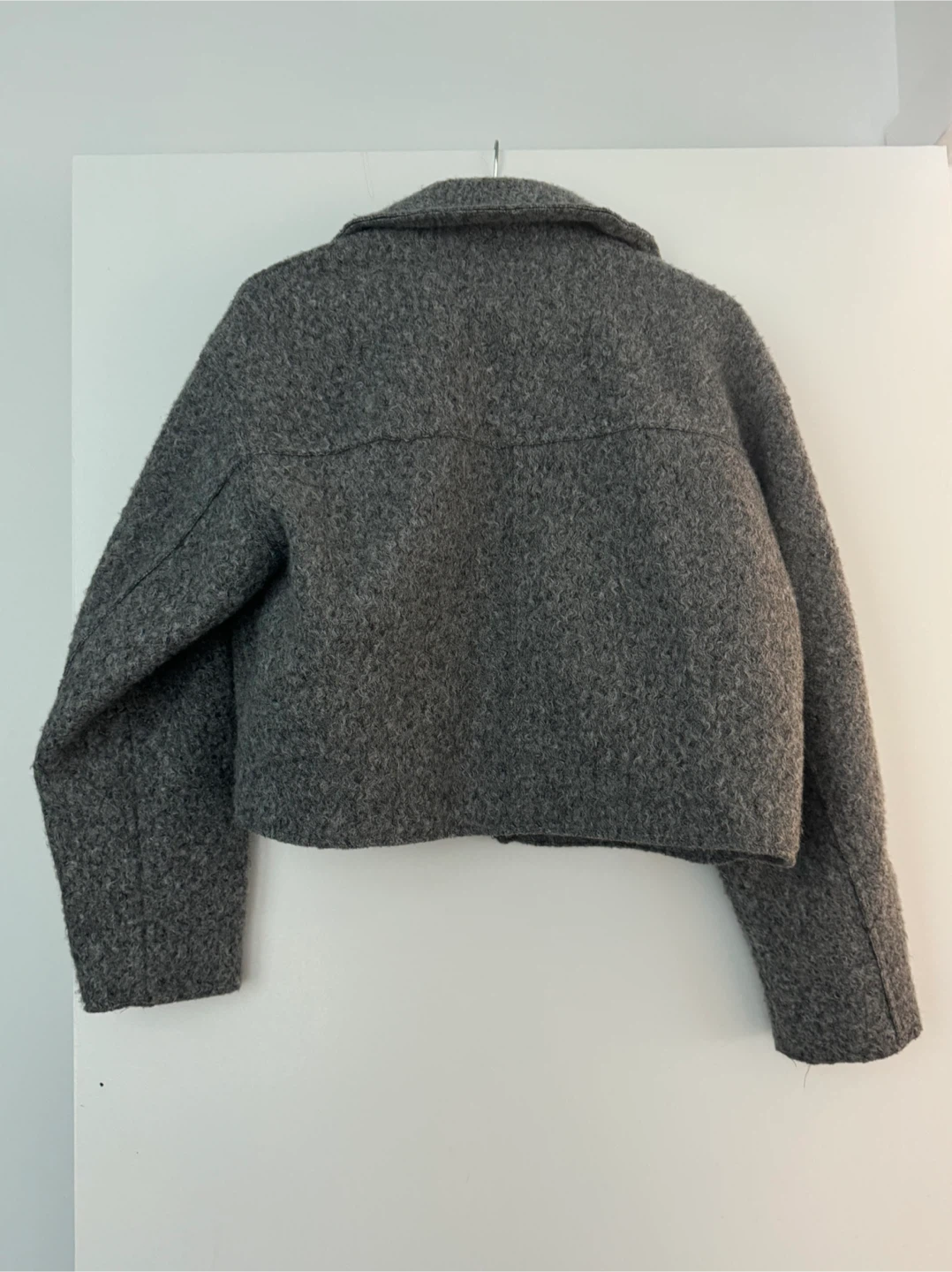 Zara Grey Wool Blend Jacket - photo 2