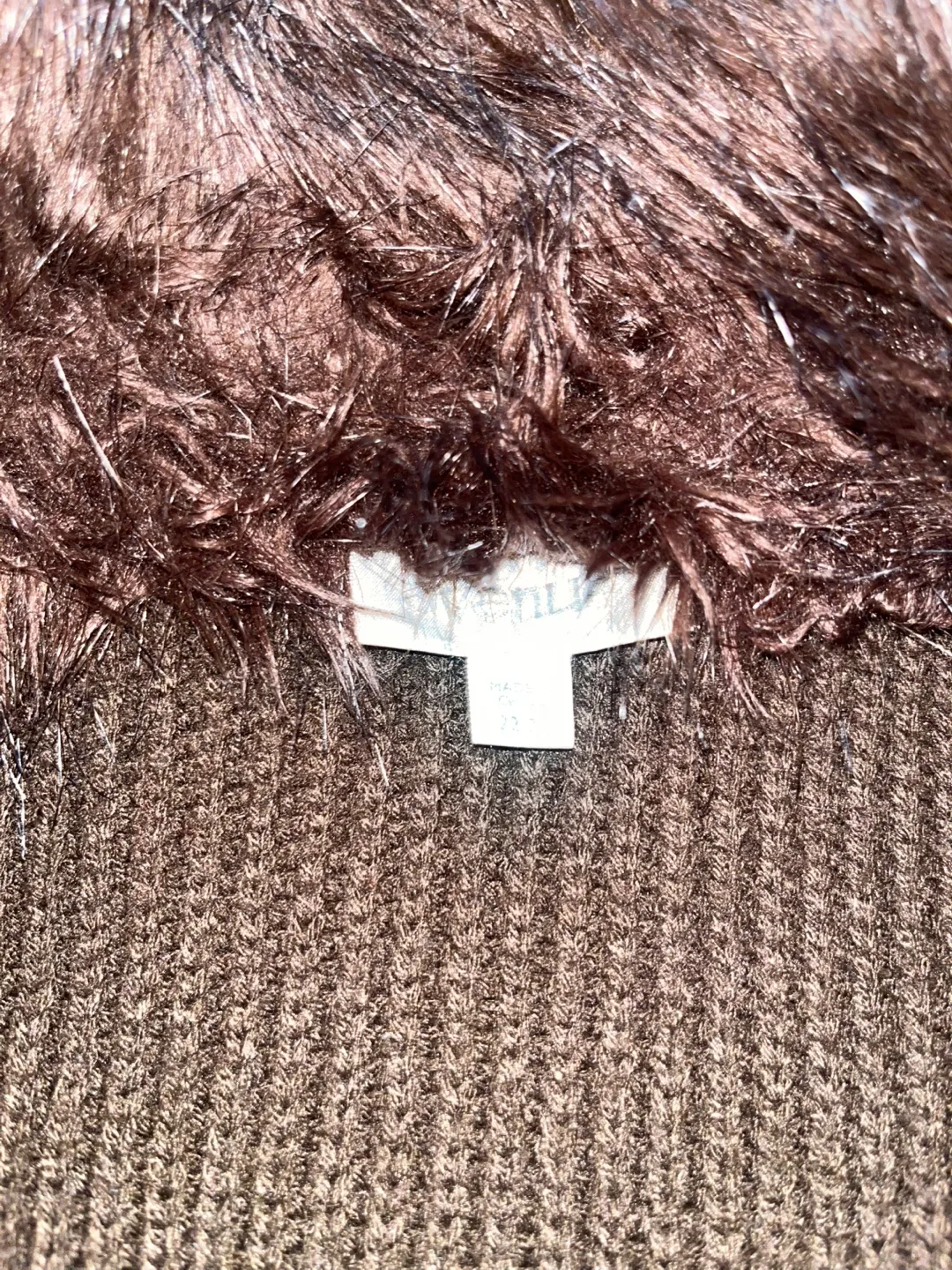 My Style Brown Fur Trim Vest - Size 22/24 image indicator(5)