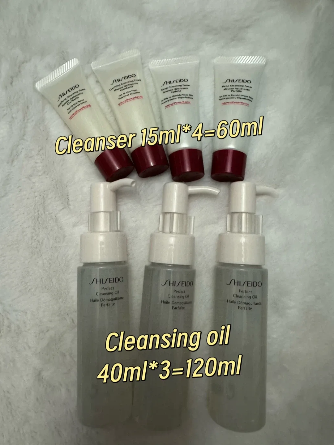 Shiseido Cleansing Foam & Oil Set