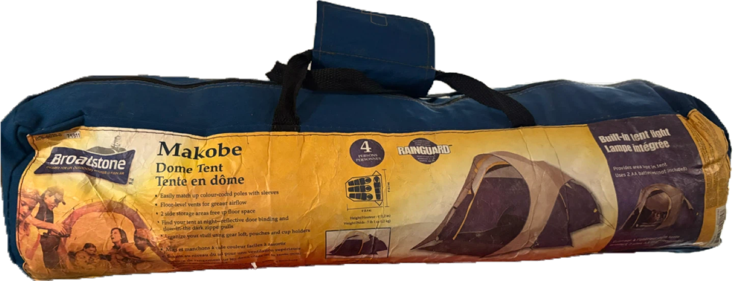 Broadstone Makobe 4-Person Dome Tent