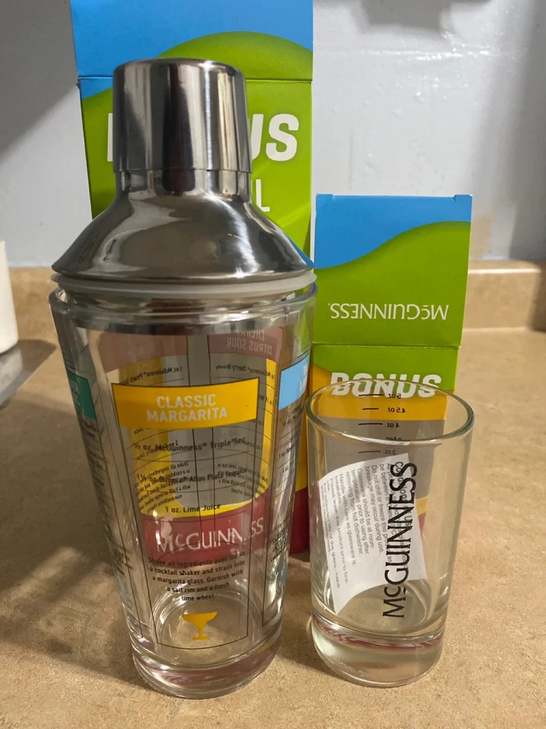 McGuinness Cocktail Shaker & Measuring Glass Set image indicator(5)