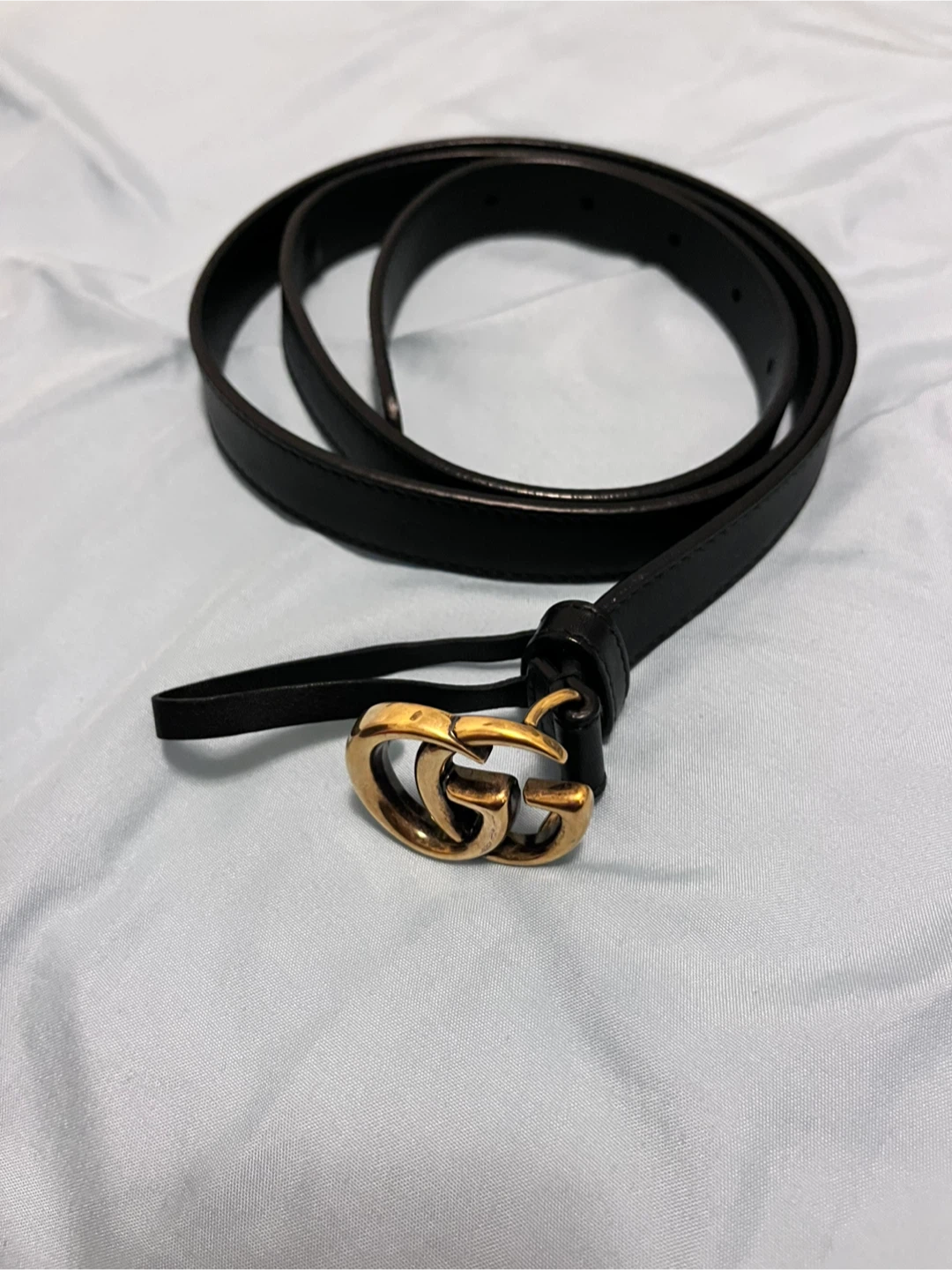 Gucci Black Leather Belt - photo 2