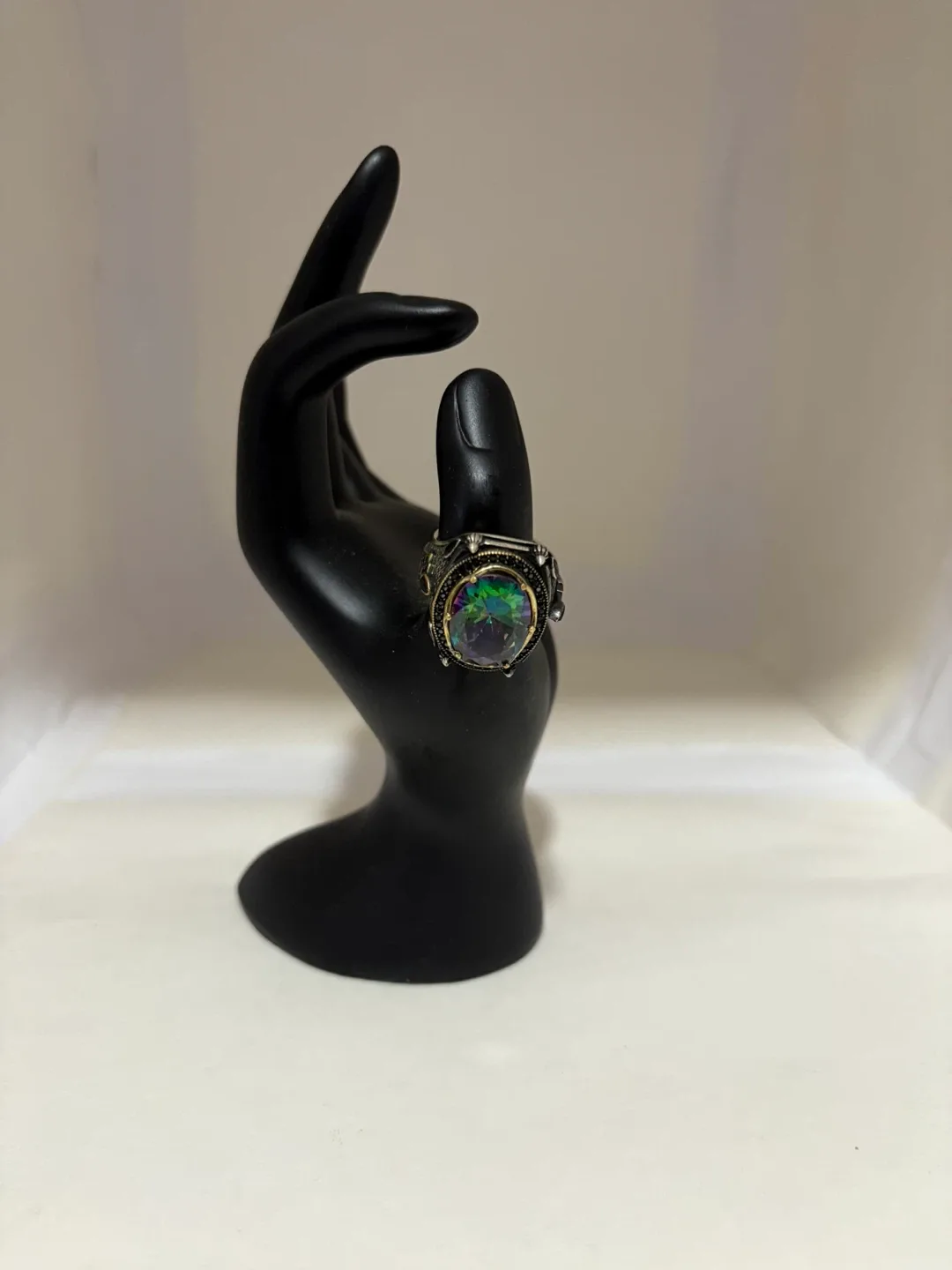 Sterling Silver Mystic Topaz Ring