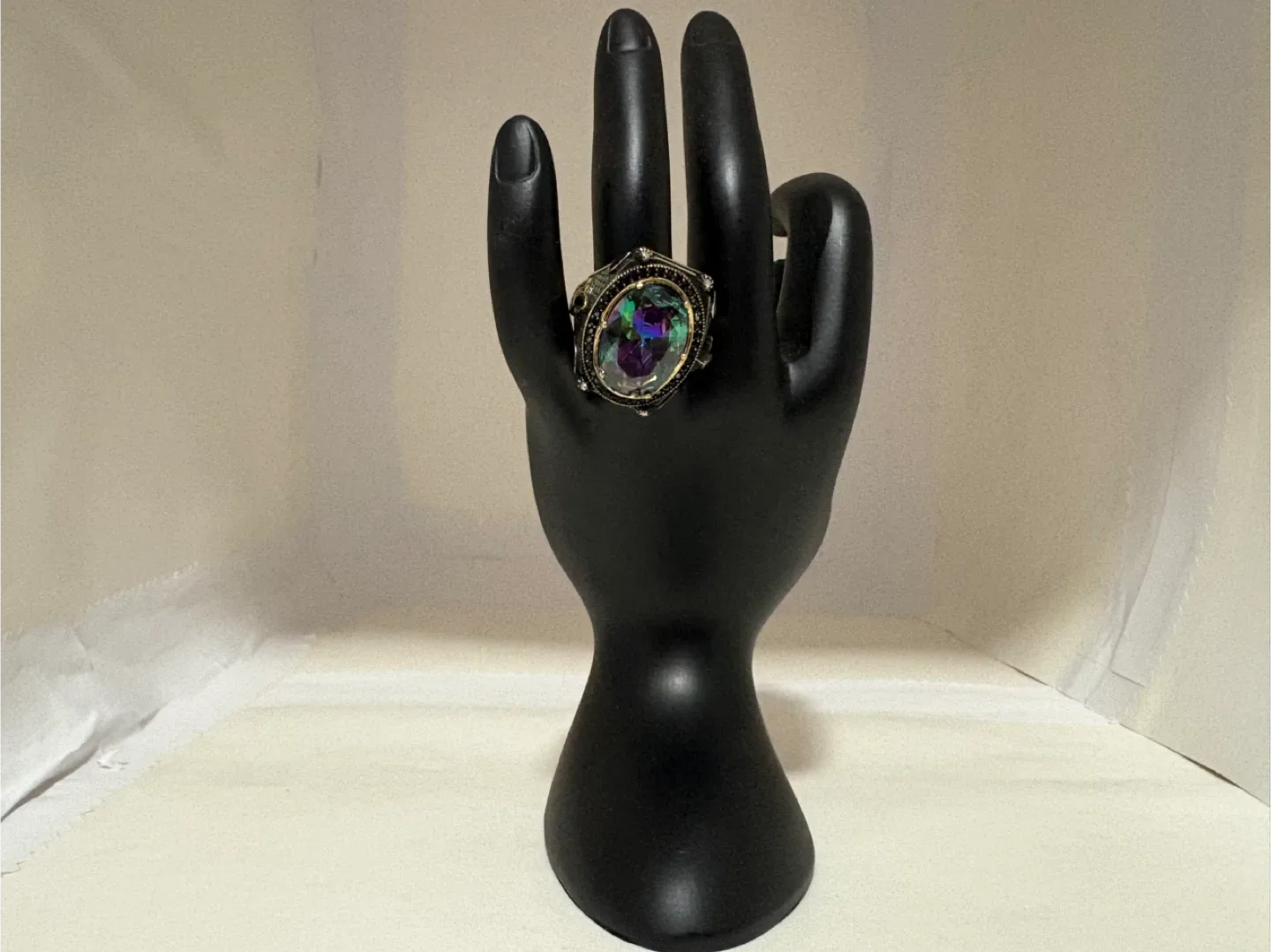 Sterling Silver Mystic Topaz Ring image indicator(2)