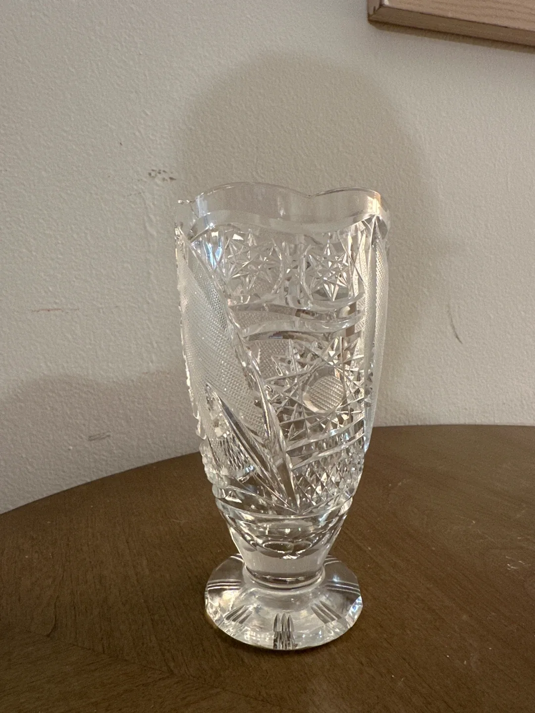 Crystal Glass Vase