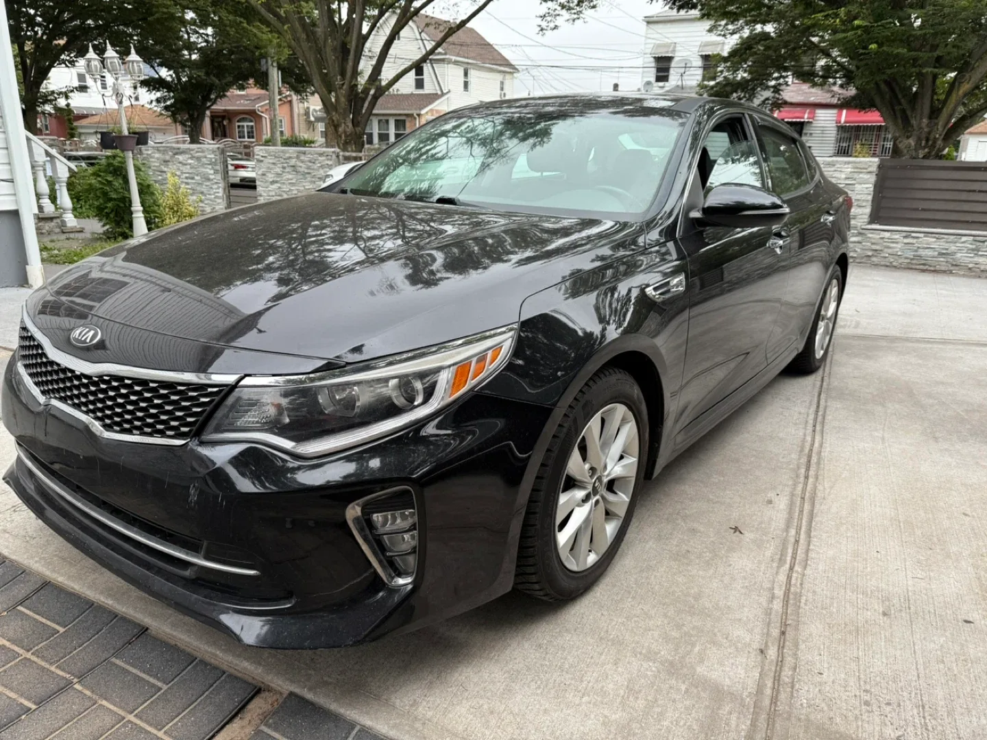 2018 Black Kia Optima  S Sedan