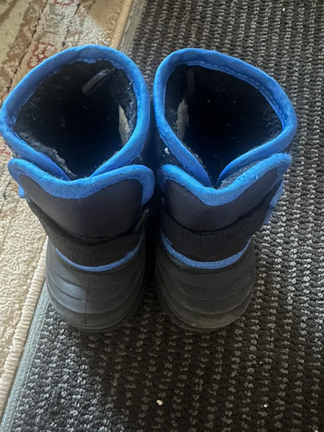 Icicles Kids Winter Boots - Black & Blue image indicator(2)
