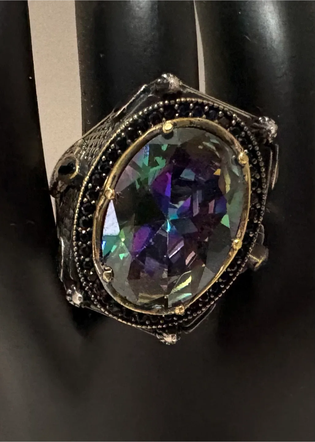 Sterling Silver Mystic Topaz Ring image indicator(5)