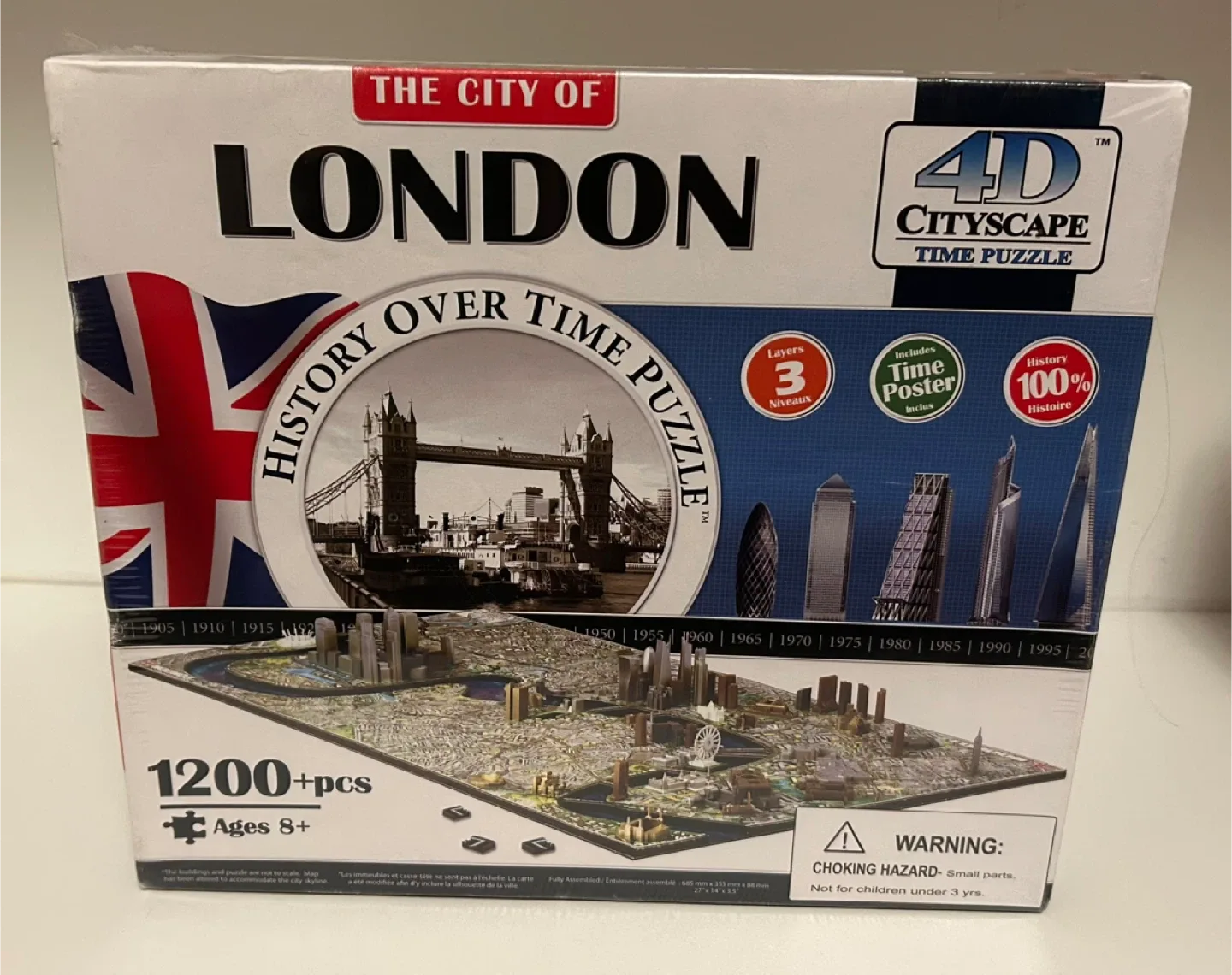 City of London 4D Cityscape Time Puzzle - New