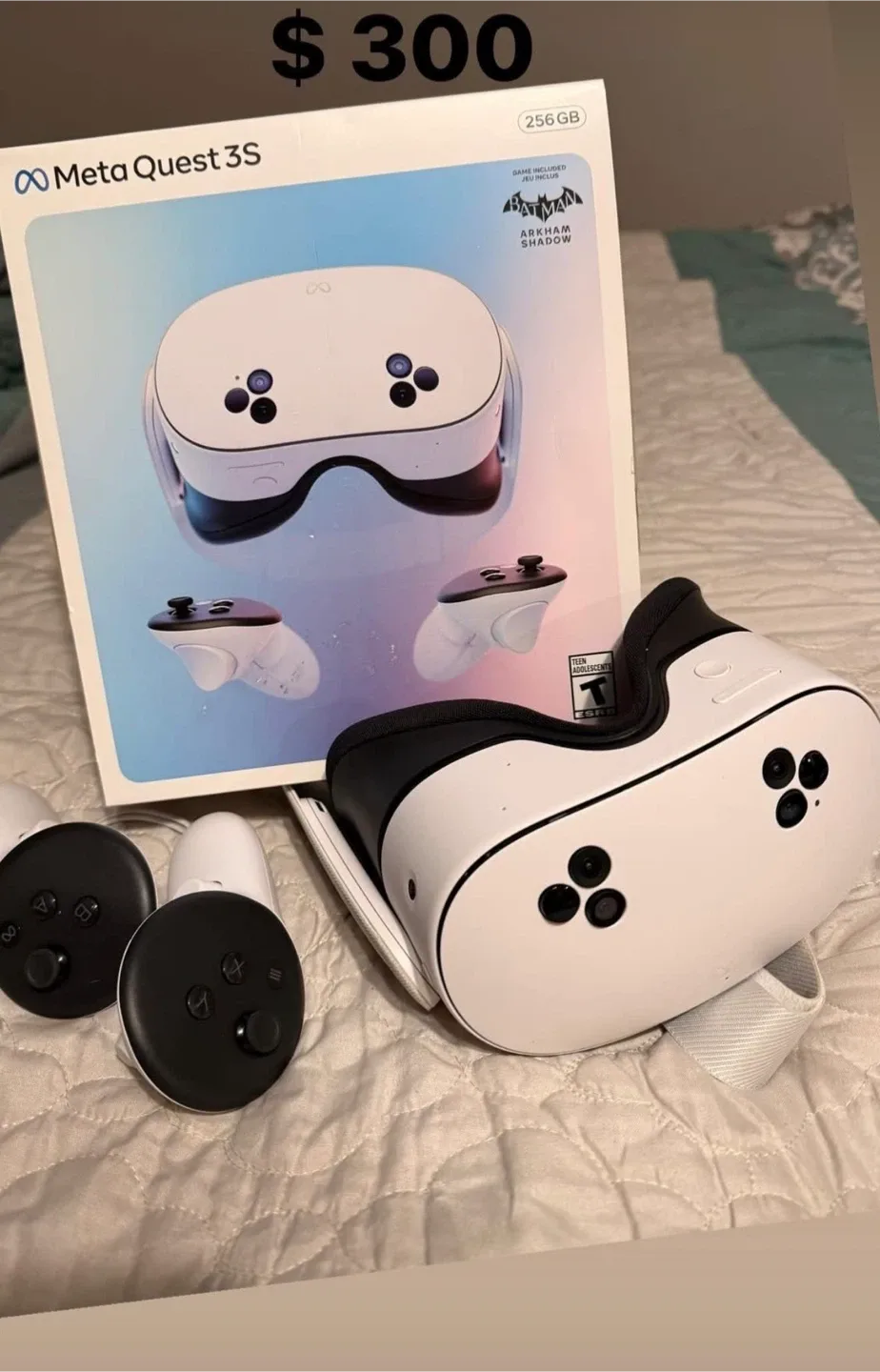 Meta Quest 3S 256GB VR Headset - Like New!