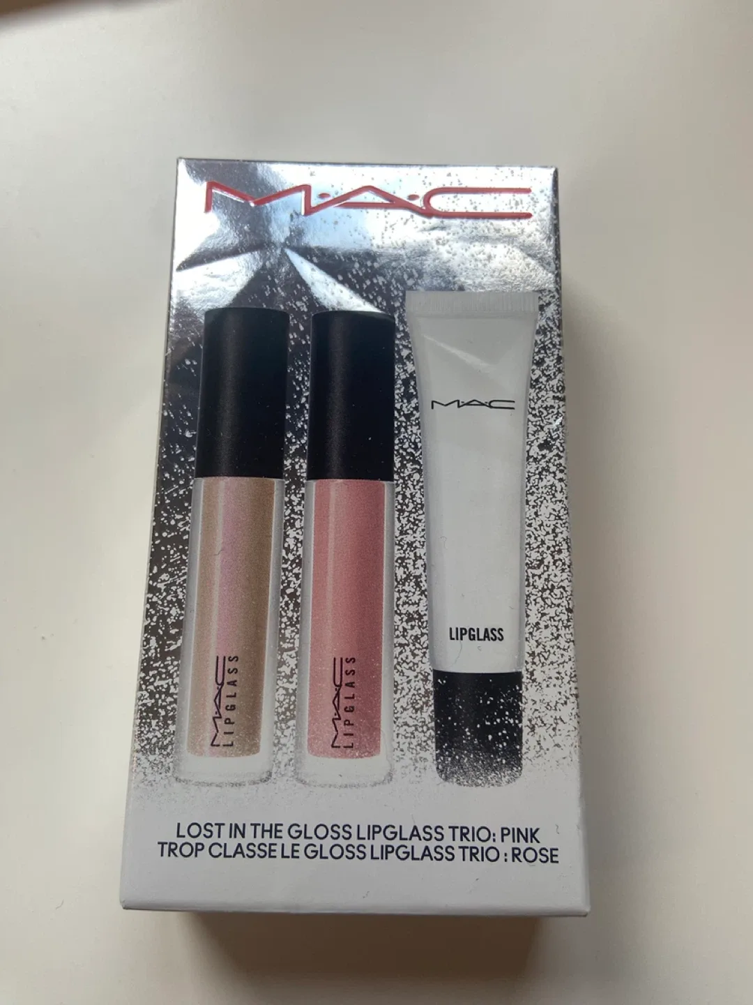 MAC Lost In The Gloss Lipglass Trio: Pink