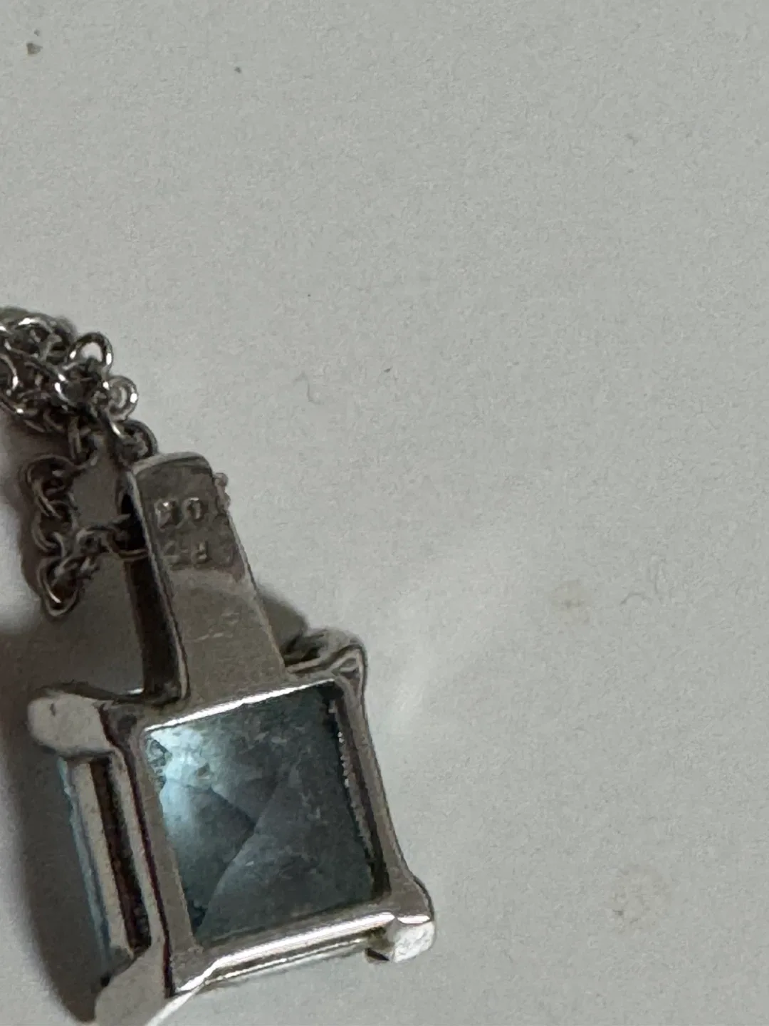 Blue Topaz Necklace & Earring Set image indicator(3)