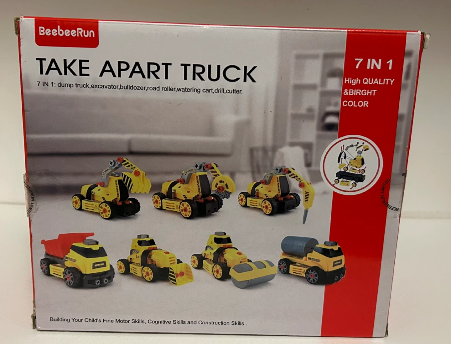 BeebeeRun Take Apart Truck 7 in 1 - New in Box! - photo 2