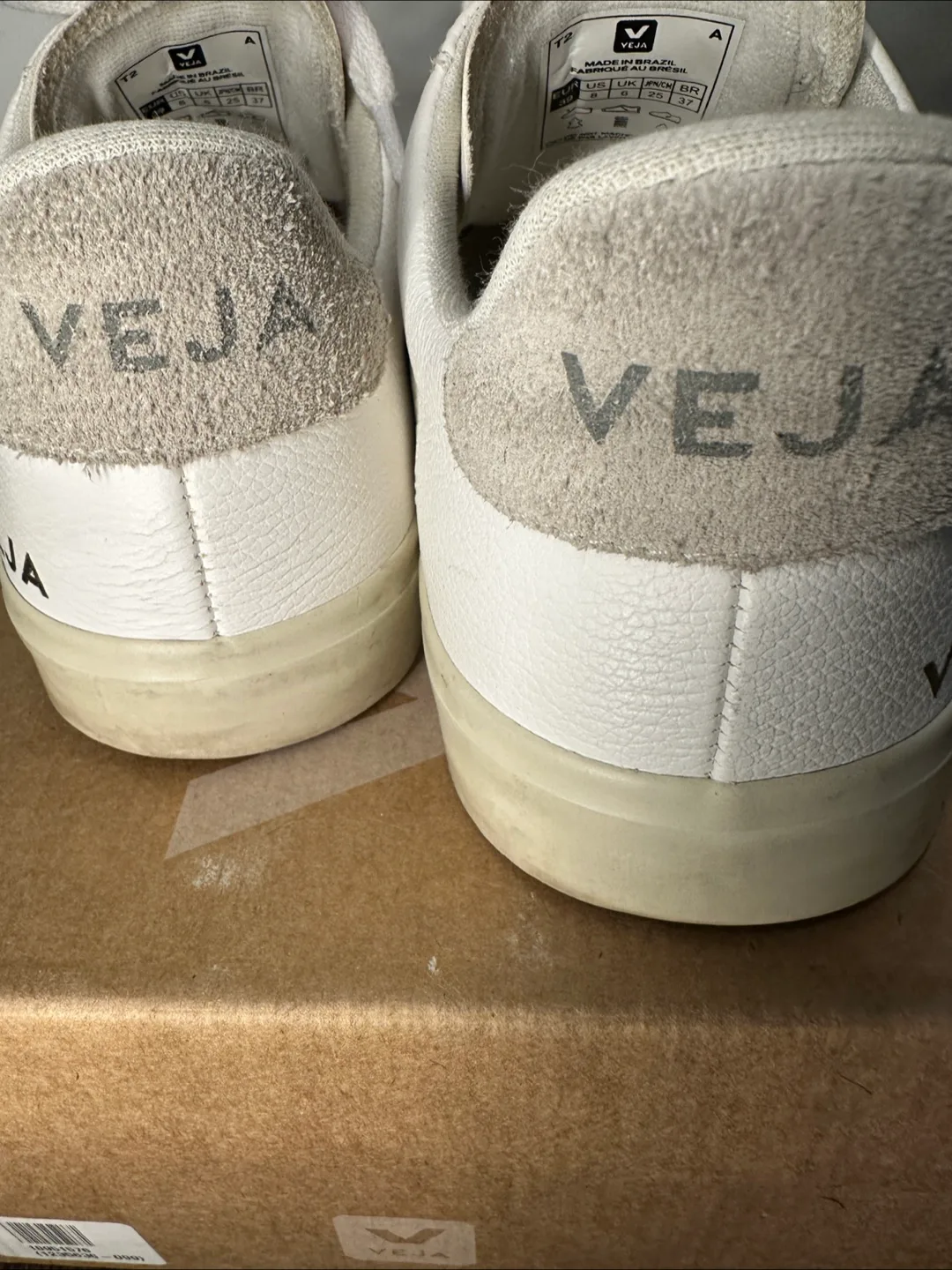 Veja White Leather Sneakers image indicator(3)