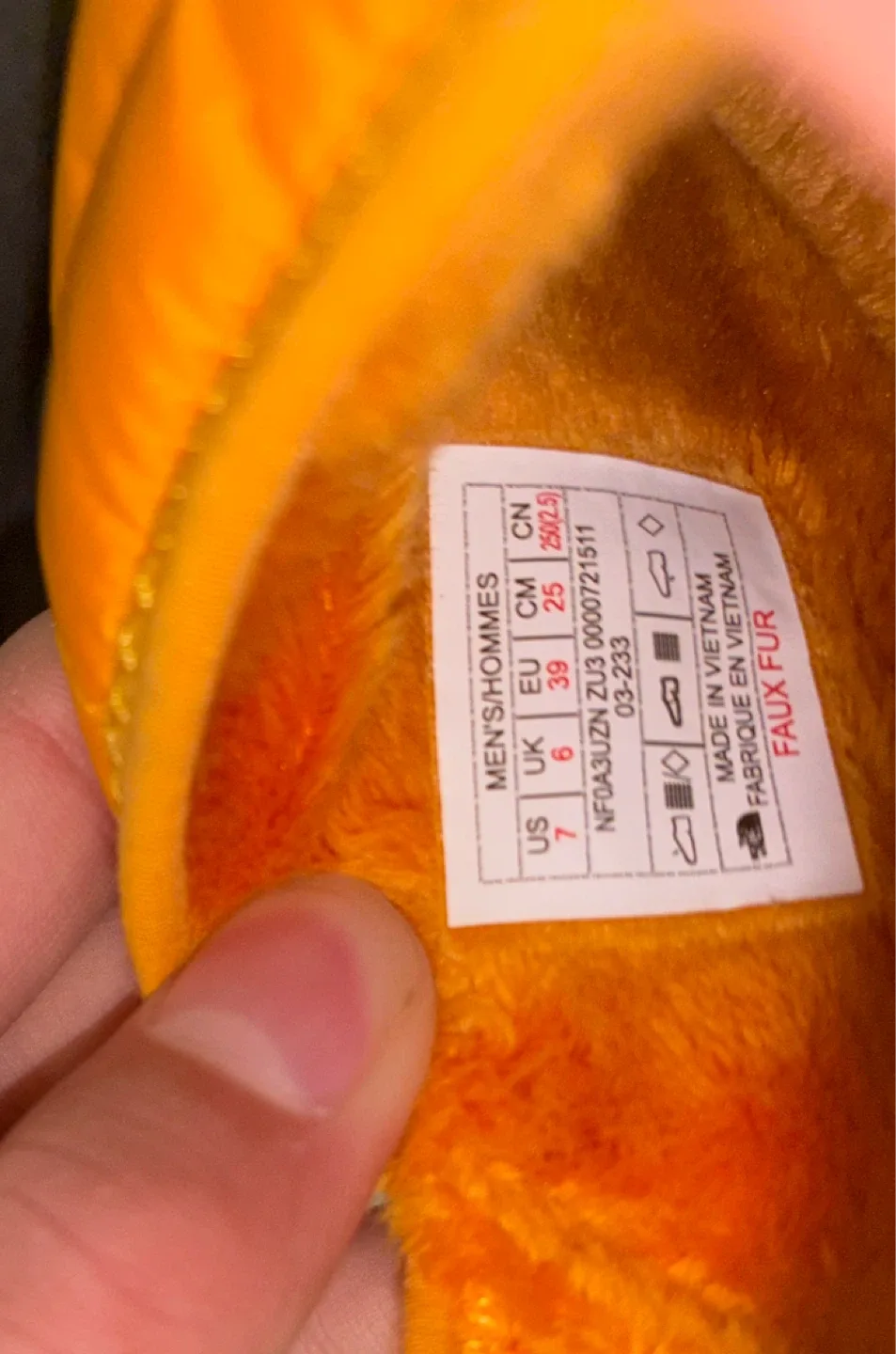 The North Face Yellow ThermoBall slippers image indicator(7)