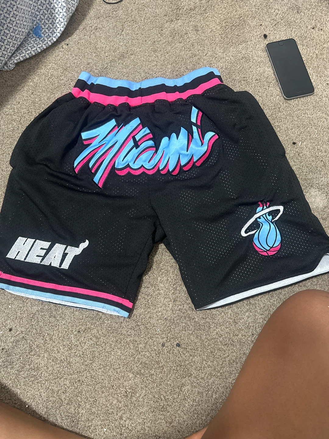Just Don Miami Heat Shorts - Size S