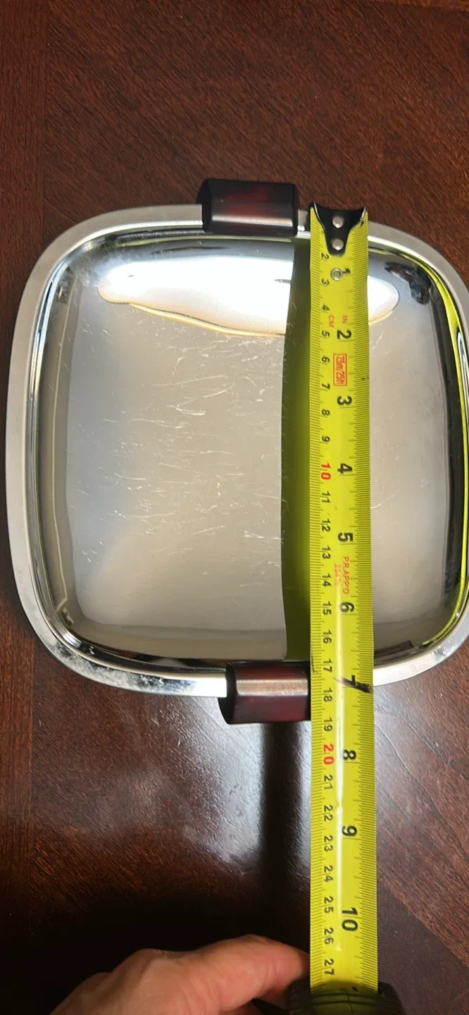 Vintage Stainless Steel Carving Tray & Serving Dish Set image indicator(4)