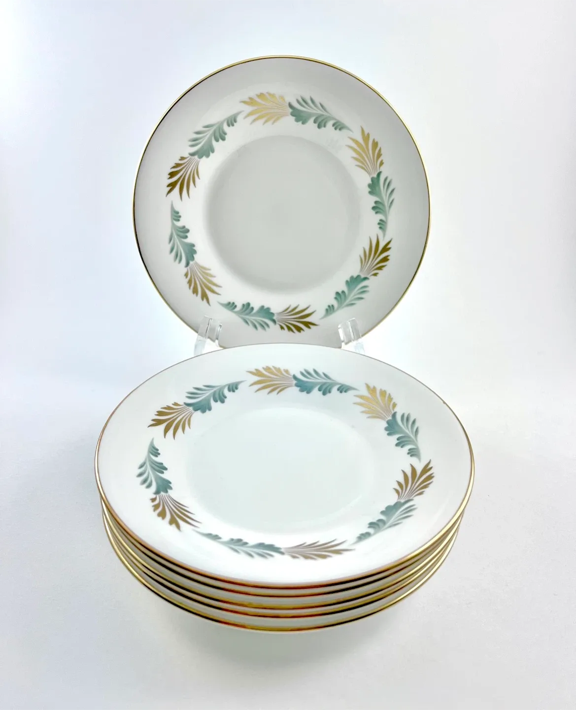 Set of 6 Coalport Sonnet small dessert plates