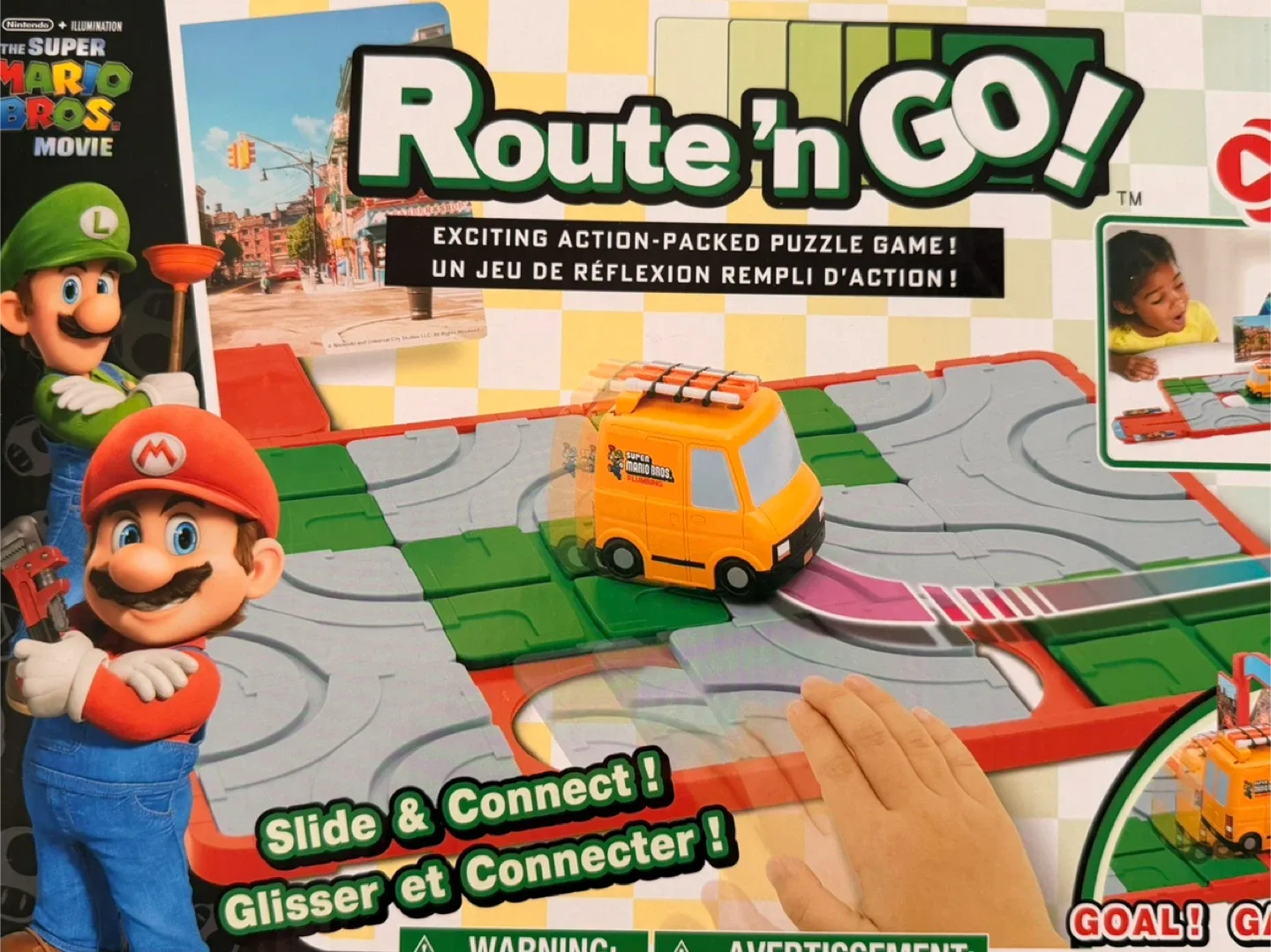 Like New Epoch Super Mario Route 'n Go Puzzle Game image indicator(6)