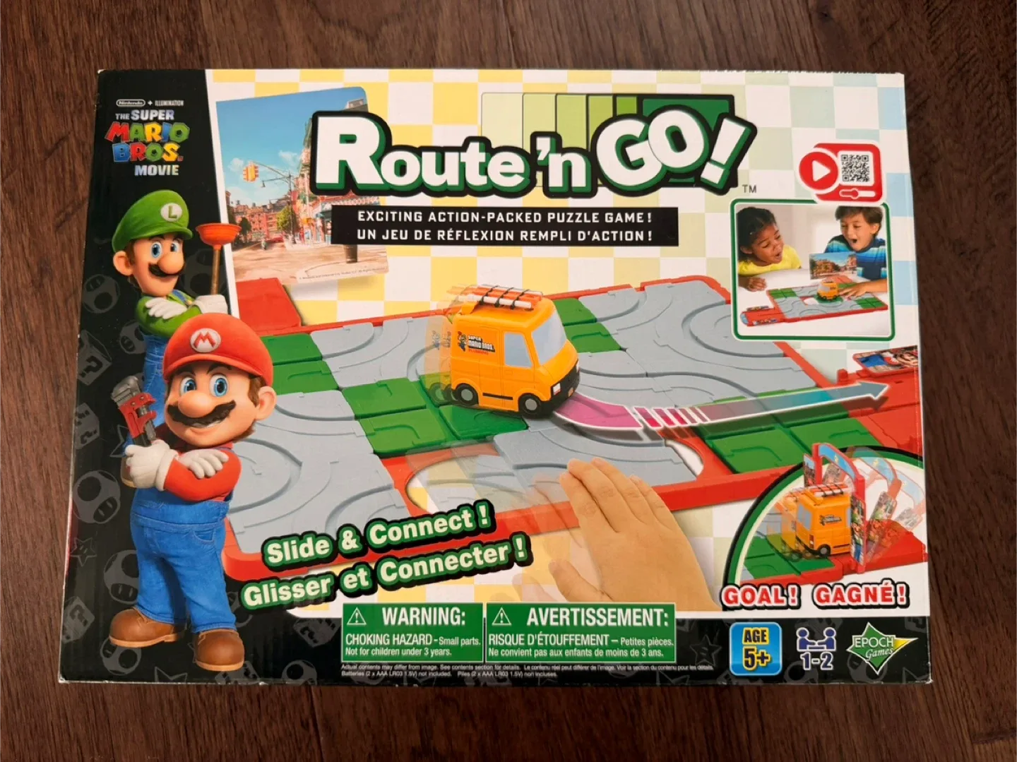 Like New Epoch Super Mario Route 'n Go Puzzle Game image indicator(2)