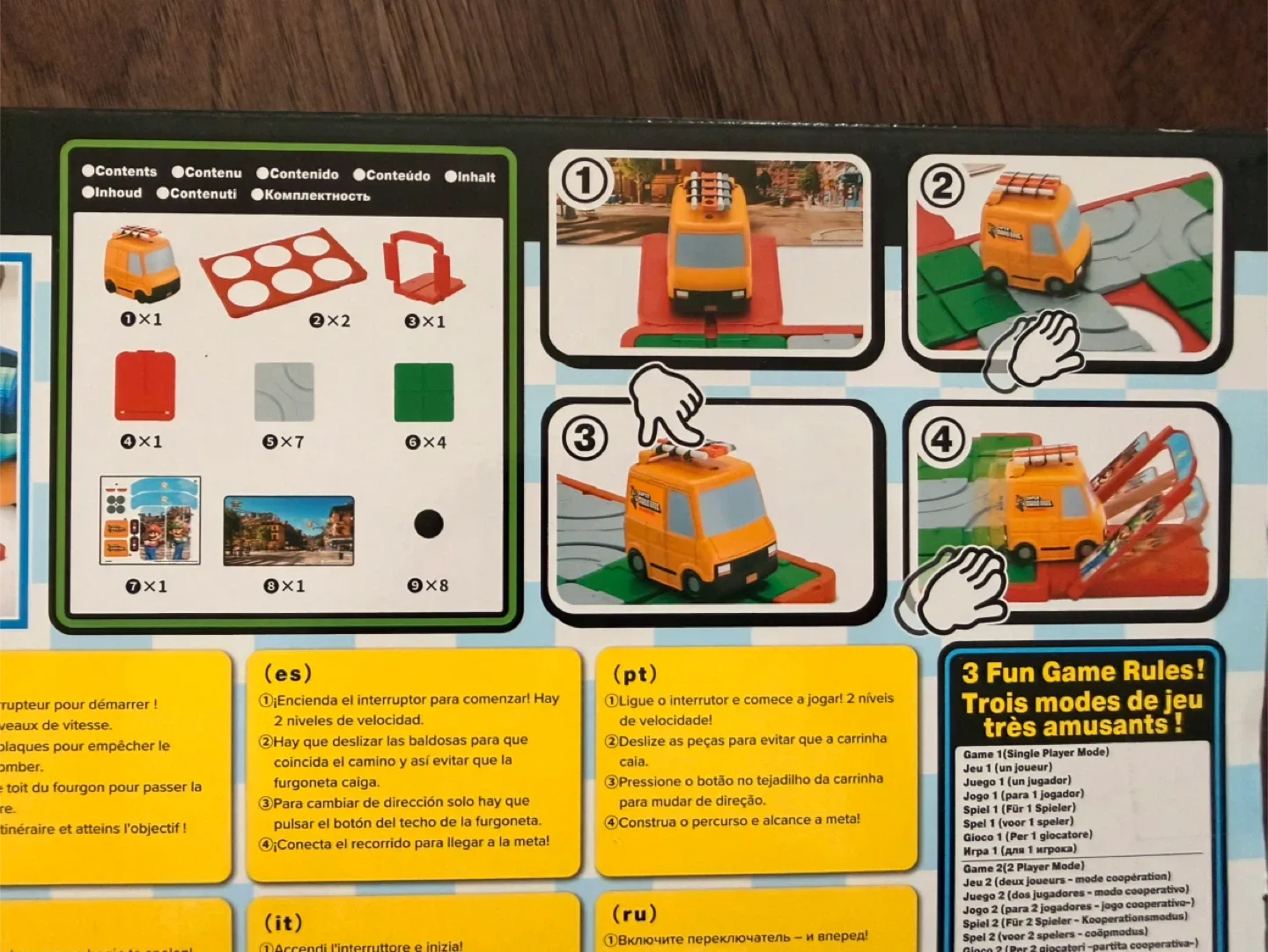 Like New Epoch Super Mario Route 'n Go Puzzle Game image indicator(4)