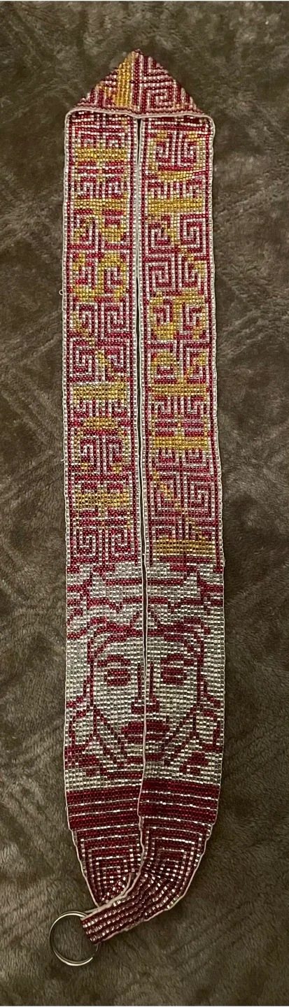 Handmade Beaded Lanyard
