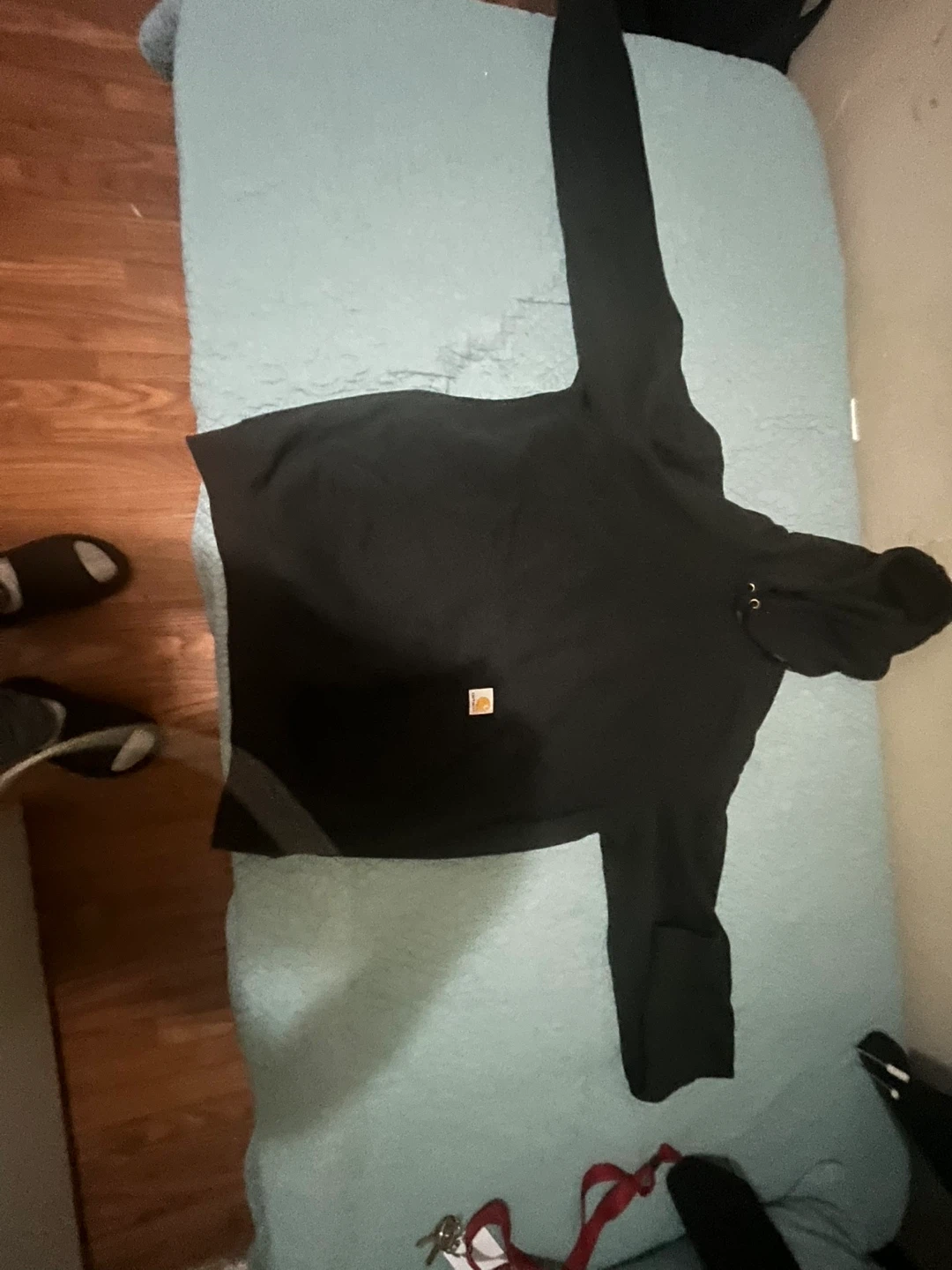 Carhartt Black Hoodie - Size L - photo 2