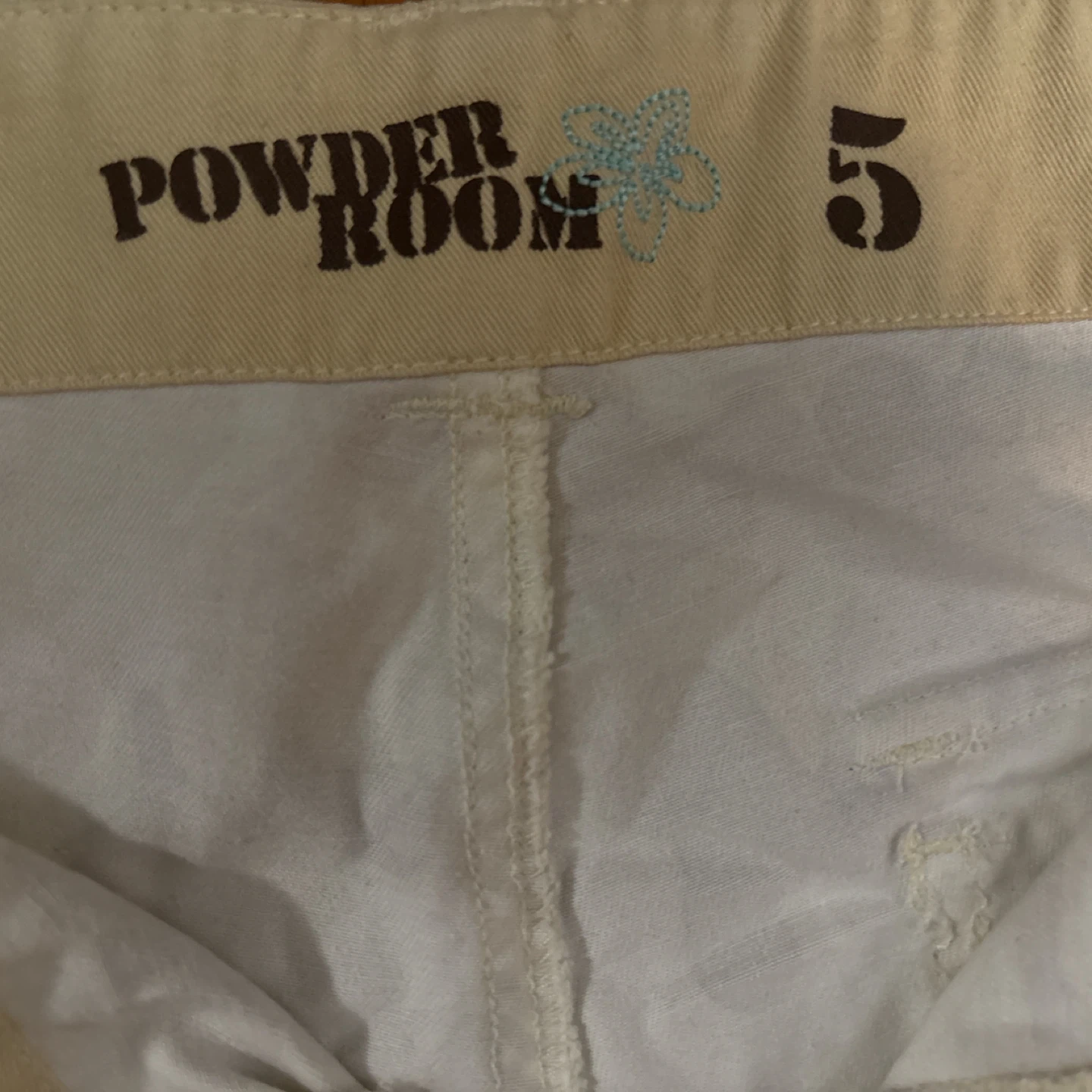 Y2K Powder Room size 5 Floral Capri Pants - photo 3