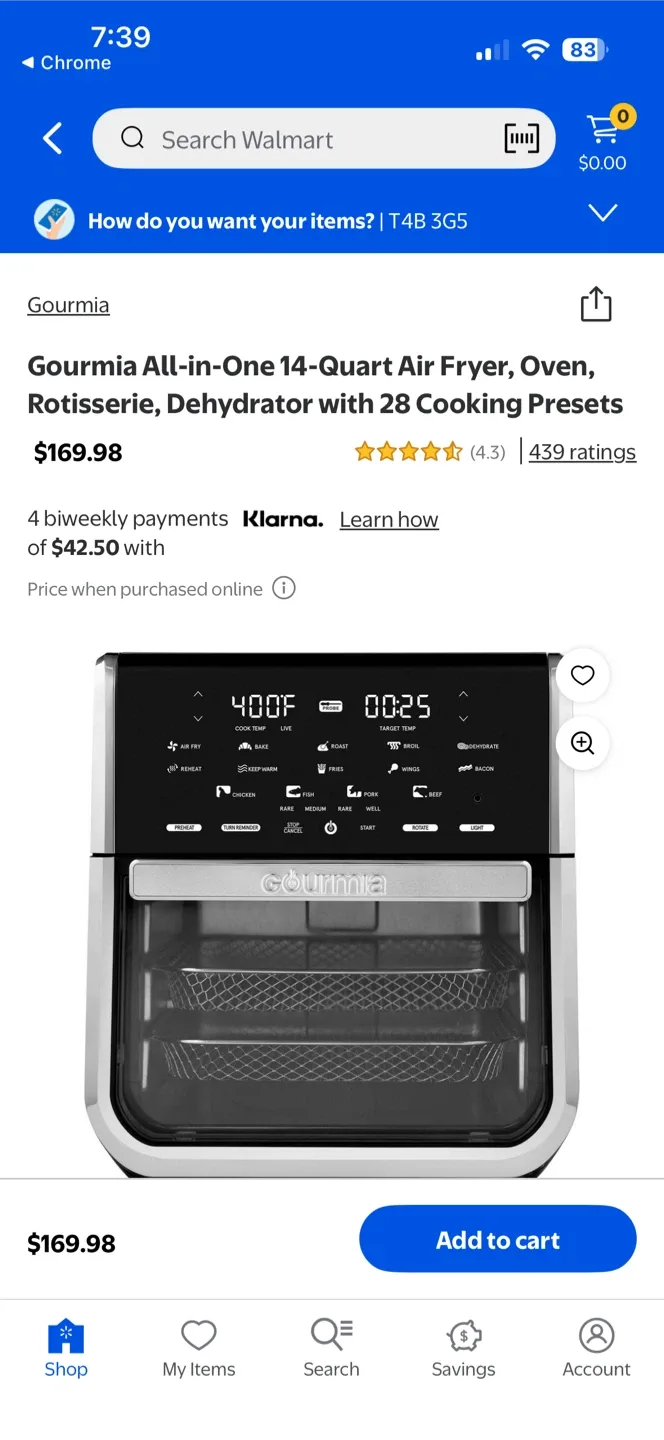 Gourmia All-in-One 14-Quart Air Fryer image indicator(4)