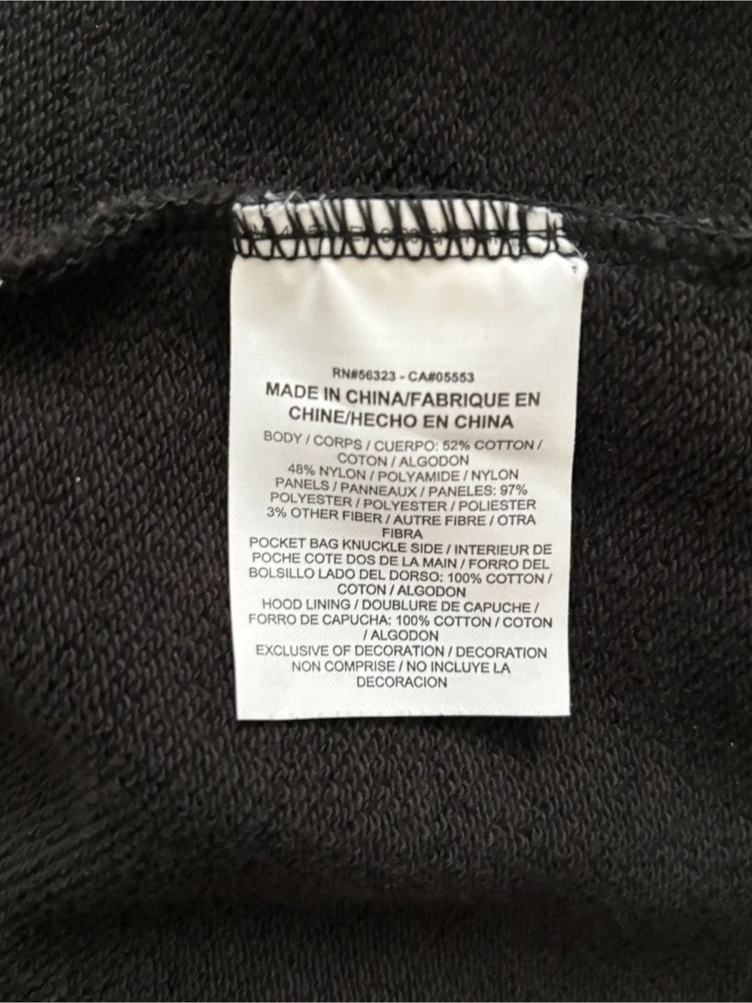 Nike Hoodie Nike Air Max Black Hoodie image indicator(6)