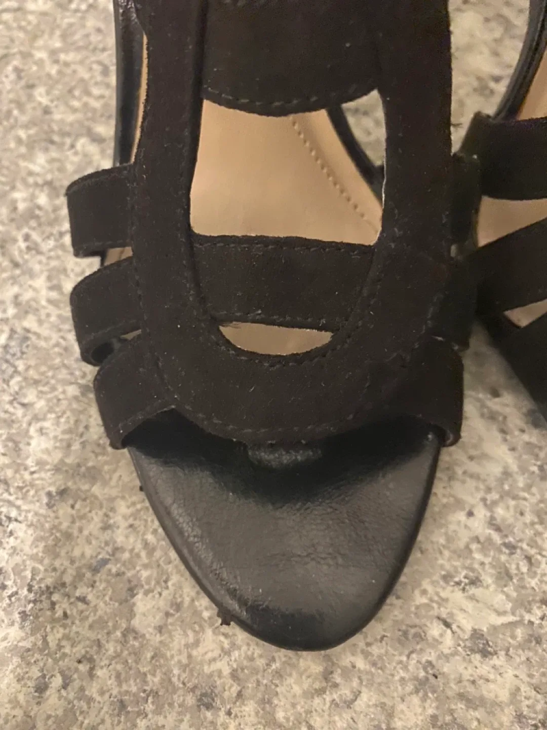Black High Heel Sandals - Size 8 image indicator(2)