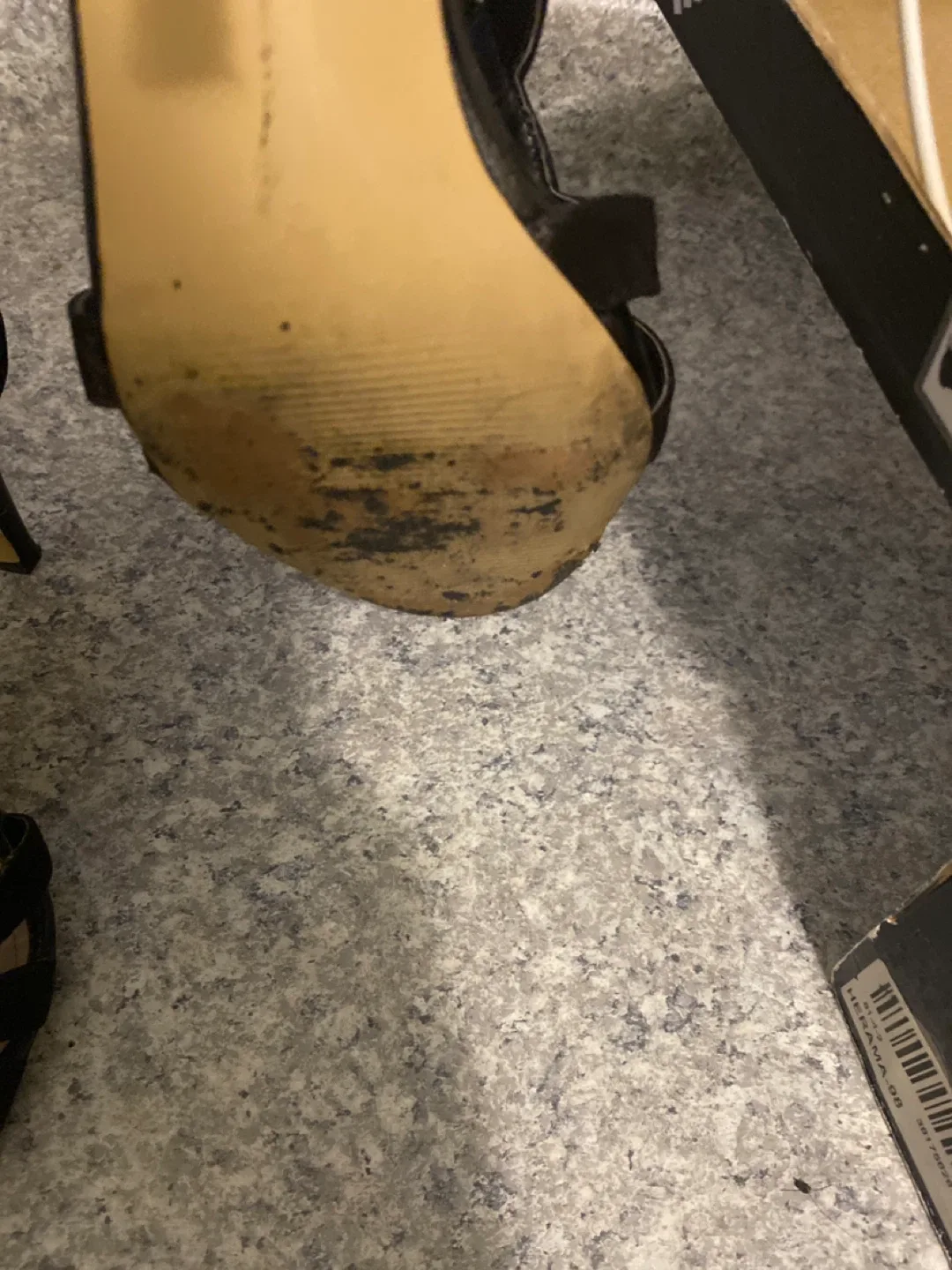 Black High Heel Sandals - Size 8 image indicator(5)