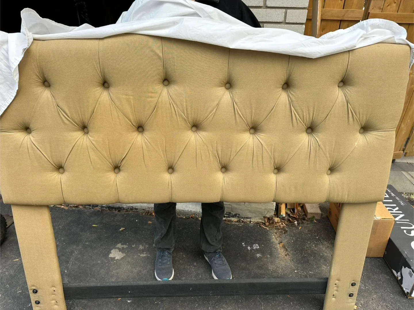 Wayfair headboard for queen size bed