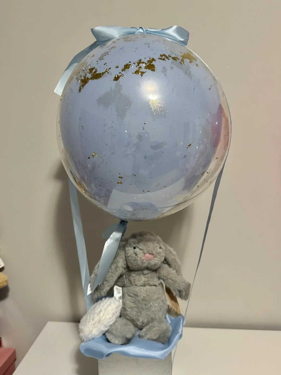 Stuffed Animal Balloon Decoration