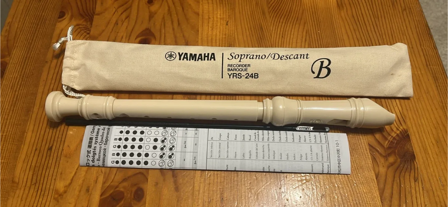 Yamaha YRS-24B Soprano Recorder