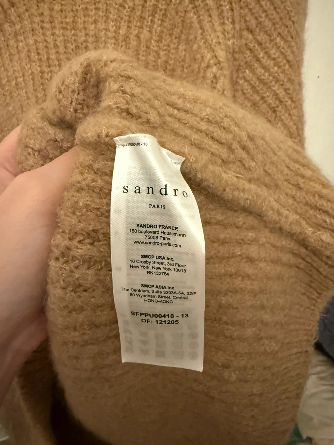 Sandro Paris Knit Sweater - Size Small - photo 4