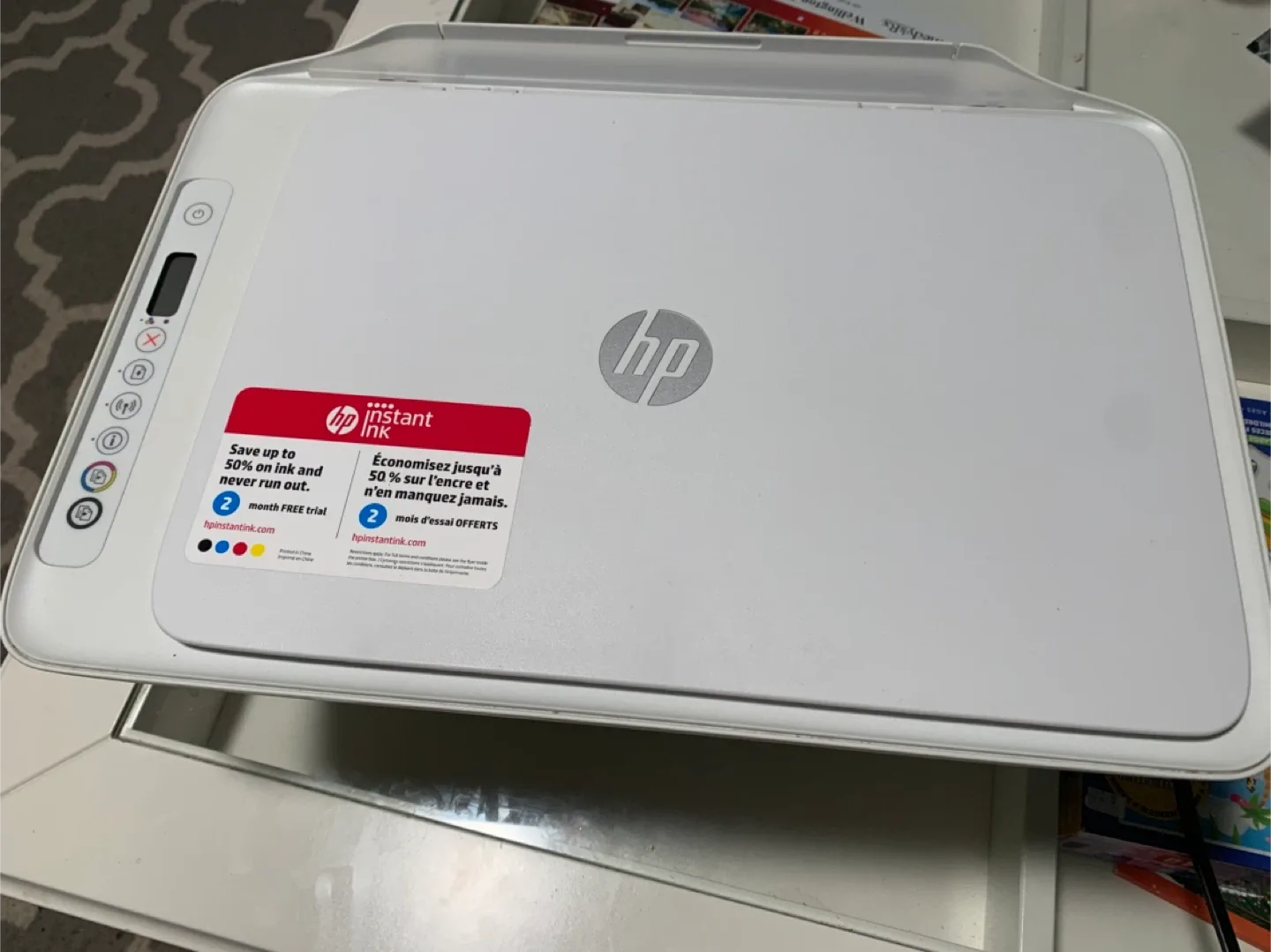 HP DeskJet 2652 Printer - White