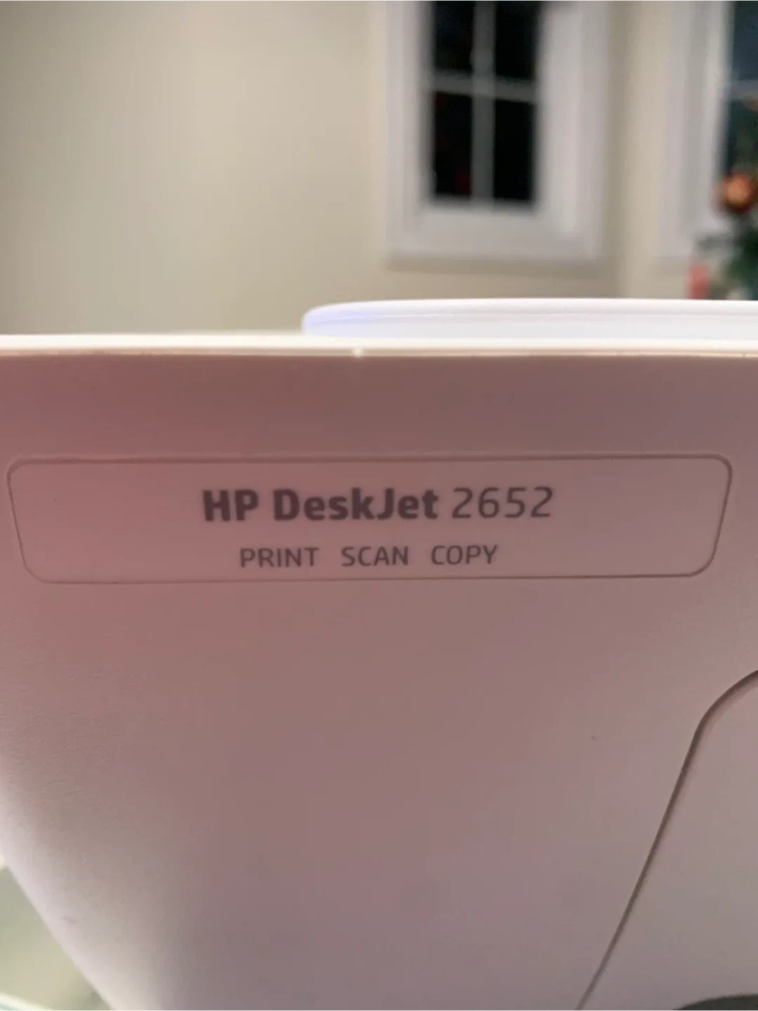 HP DeskJet 2652 Printer - White image indicator(4)