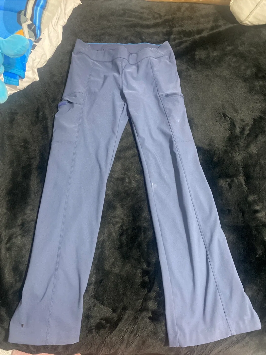 Lululemon Groove Pants - Blue, Size 4 image indicator(2)