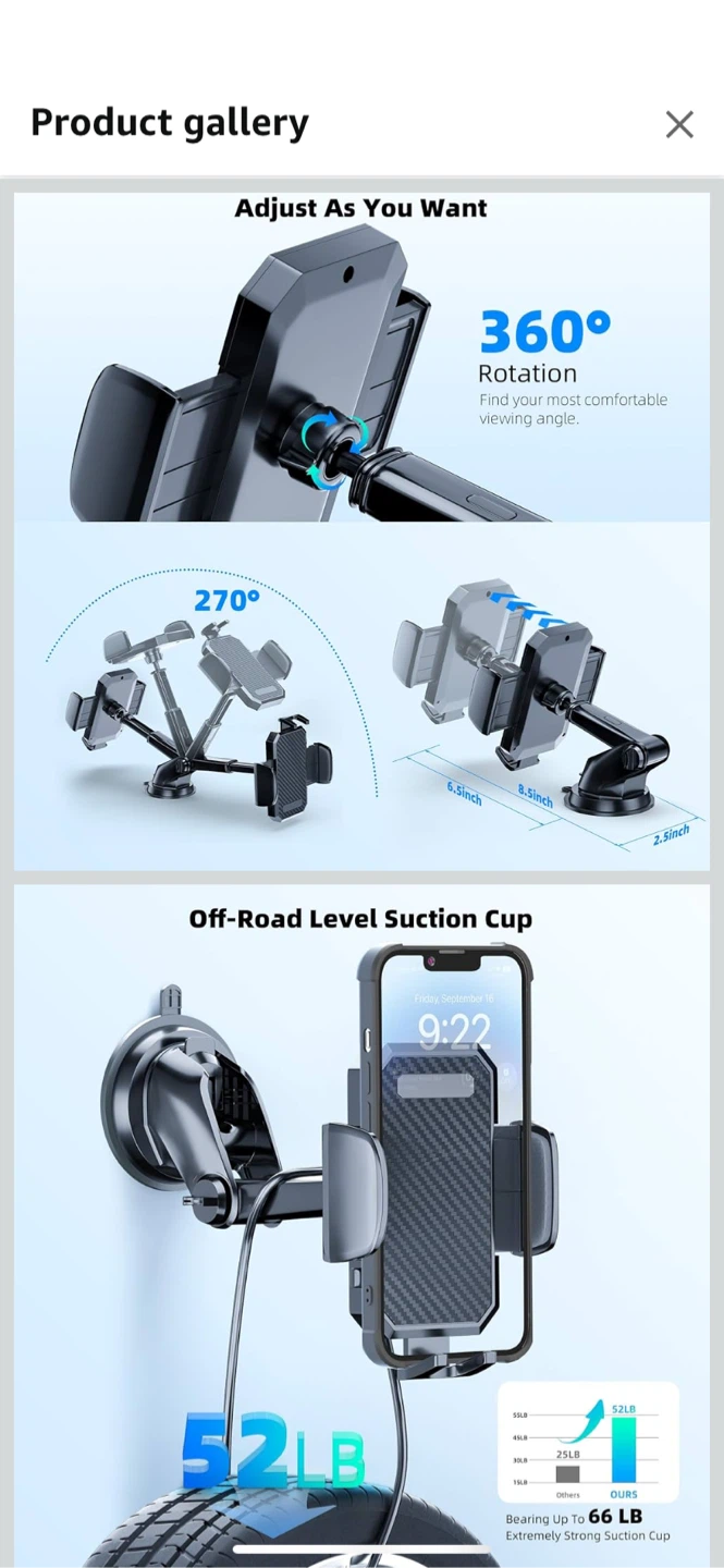 Phone Mount for Car - photo 4